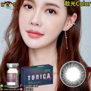 【散光】Lensme Torica Melting Black 토리카 멜팅 블랙 (난시 교정용) 每月抛棄散光彩妝隱形眼鏡